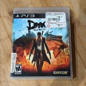 Devil May Cry PS3 Game - Black